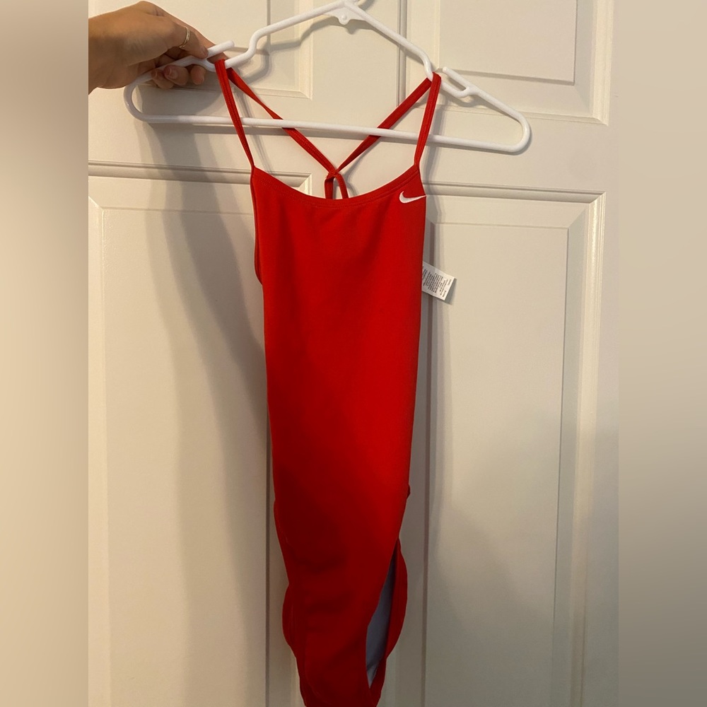 Nike Women’s Red Swim Suit